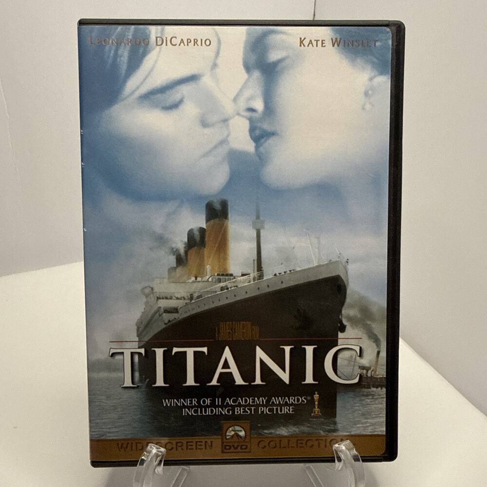 Titanic DVD Widescreen Edition Leonardo DiCaprio Kate Winslet James Cameron
